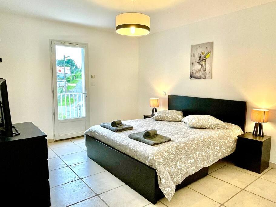Charmante Villa Pour 10 Personnes Saint-Augustin  Exterior foto